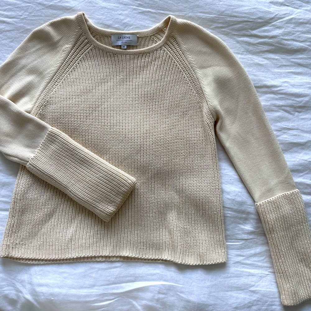 La Ligne Blackberry sweater in cream